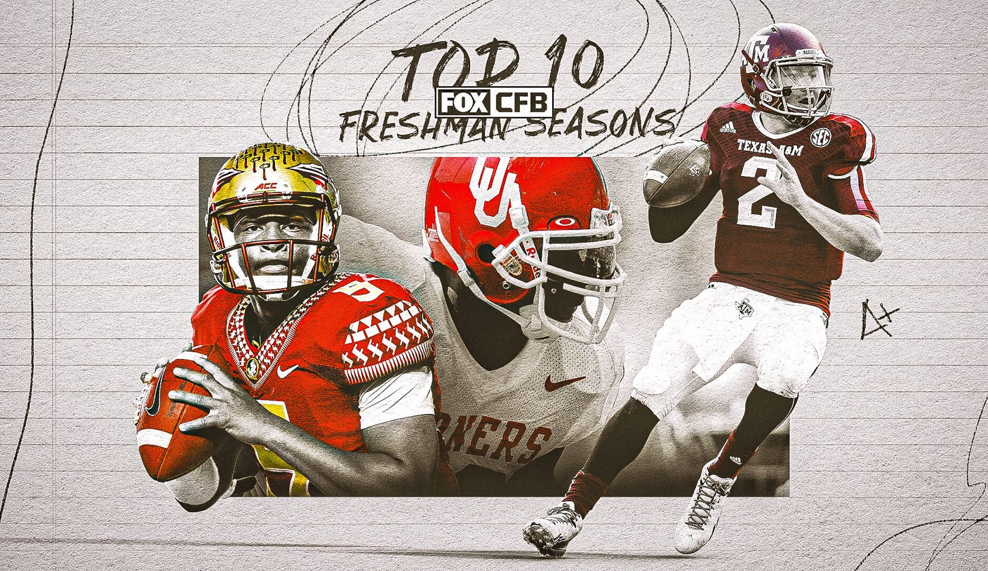 Top 10 freshman seasons in college football since 2000 Top 10 freshman seasons in college football since 2000