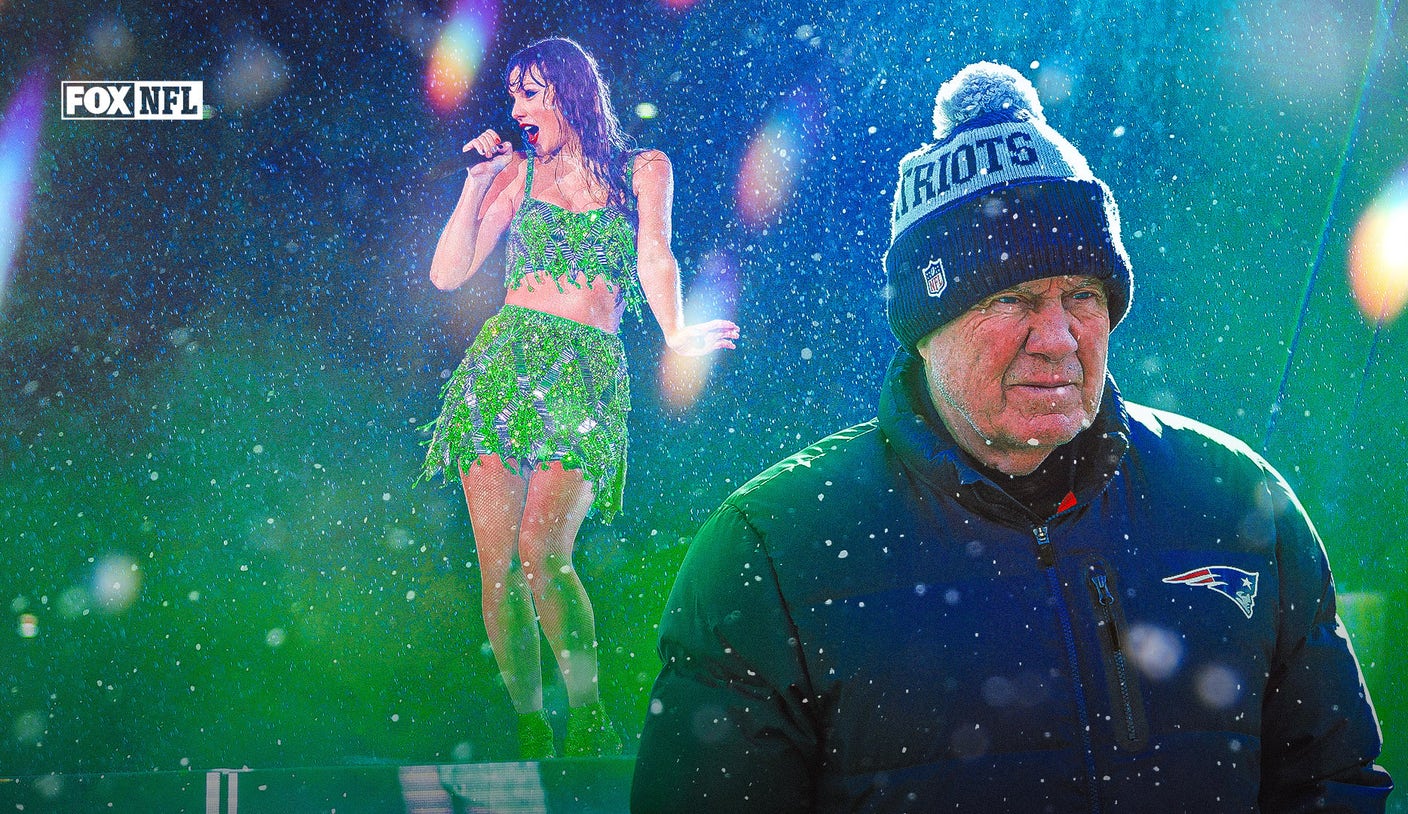 Bill Belichick is a Taylor Swift fan after seeing her perform in rain: ‘She’s tough’
