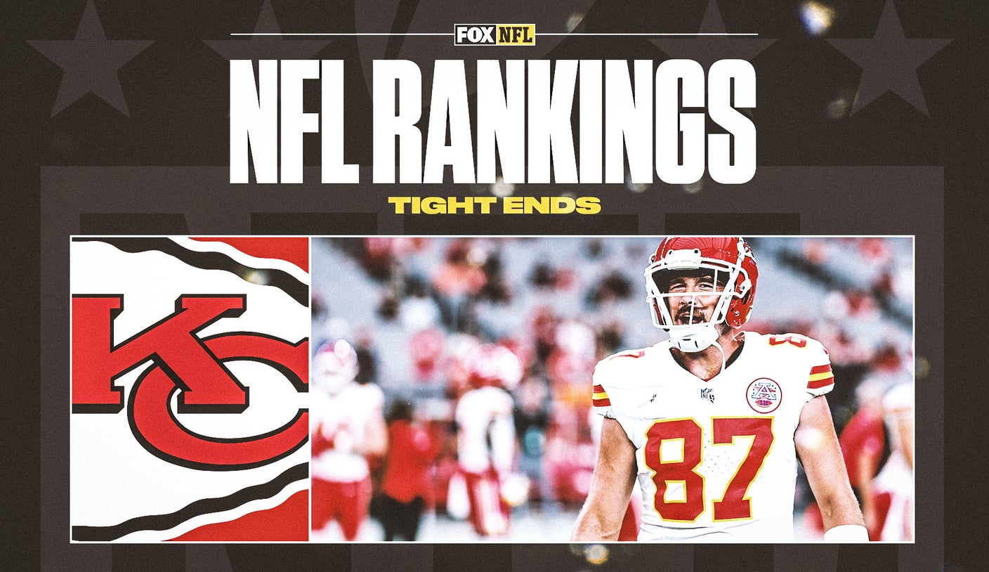 NFL Tight End Rankings 2024: Travis Kelce Still High on List - But Isn't  No. 1