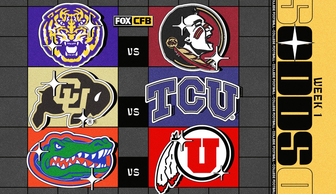 College football spread picks: Predictions and best bets for Week 1