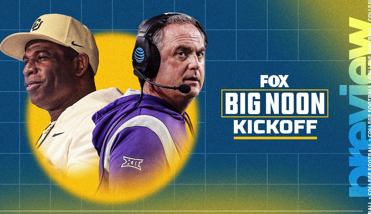 FOX's Big Noon Kickoff Show will be in Fort Worth for TCU vs. Texas Tech