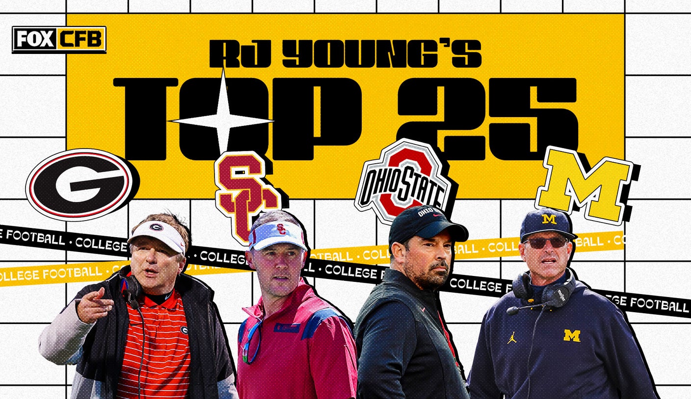 College Football Rankings: RJ Young’s 2023 preseason Top 25 College Football Rankings: RJ Young’s 2023 preseason Top 25