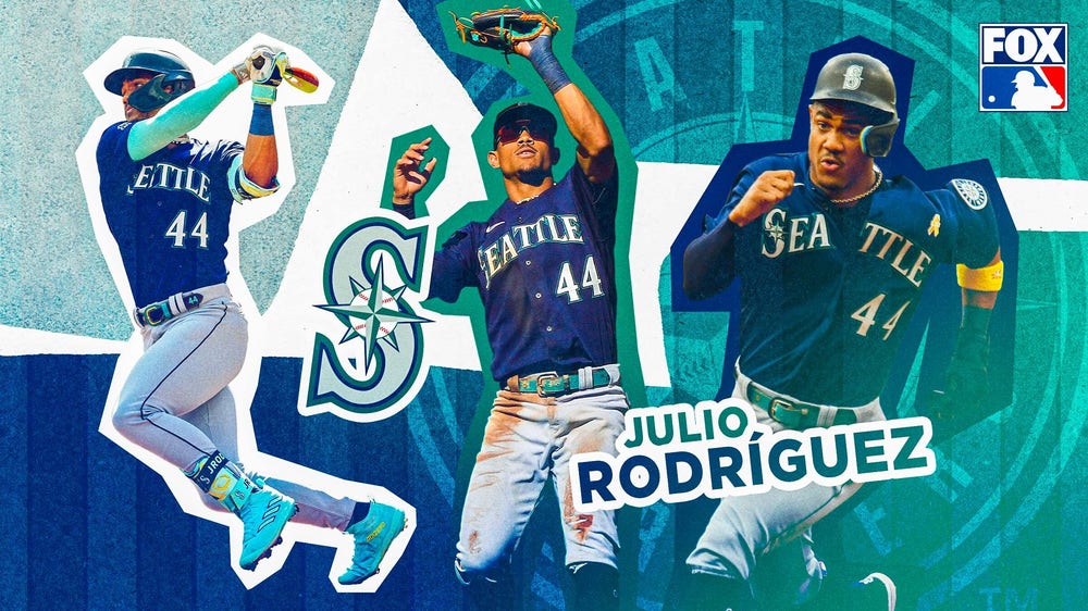 2023 All-Star Game Seattle Mariners 44 Julio Rodriguez White