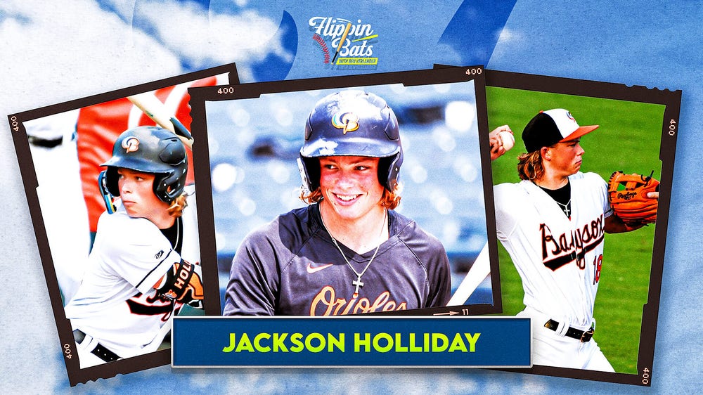 MLB's No. 1 prospect Jackson Holliday on his rise, Orioles' future, viral hotel story