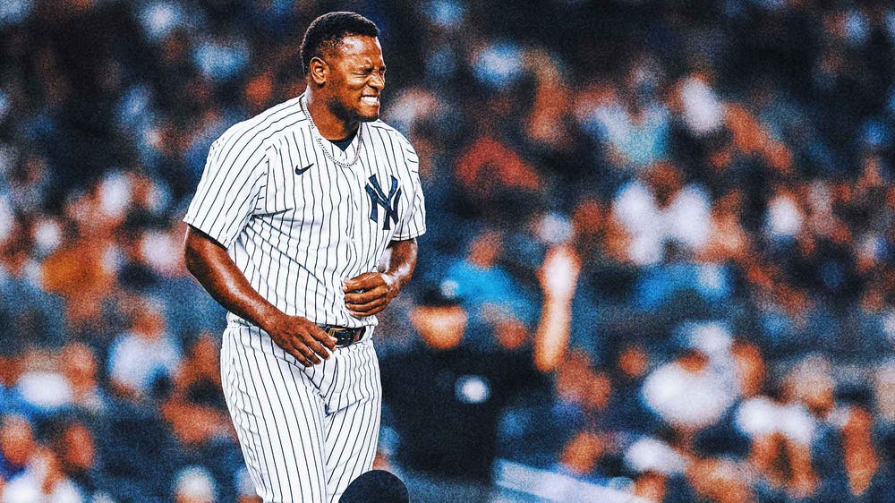 Yankees right-hander Luis Severino exits start with right shoulder