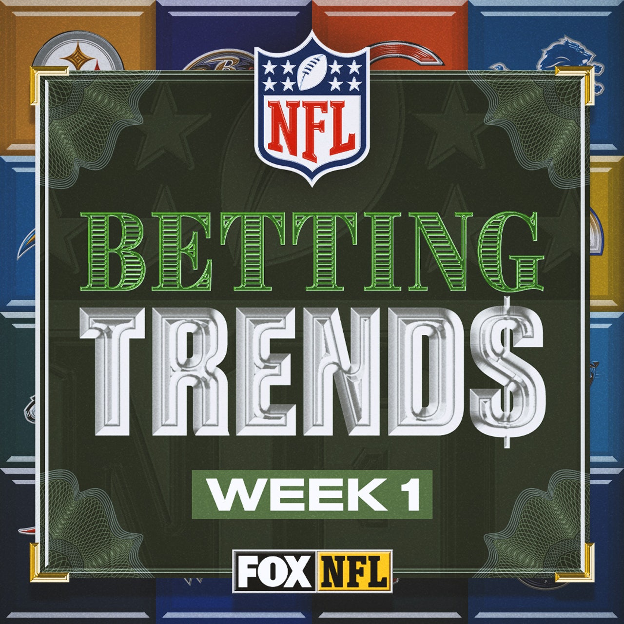 NFL Week 1 bets: Last season's over/under trends and how they can help with  your bets