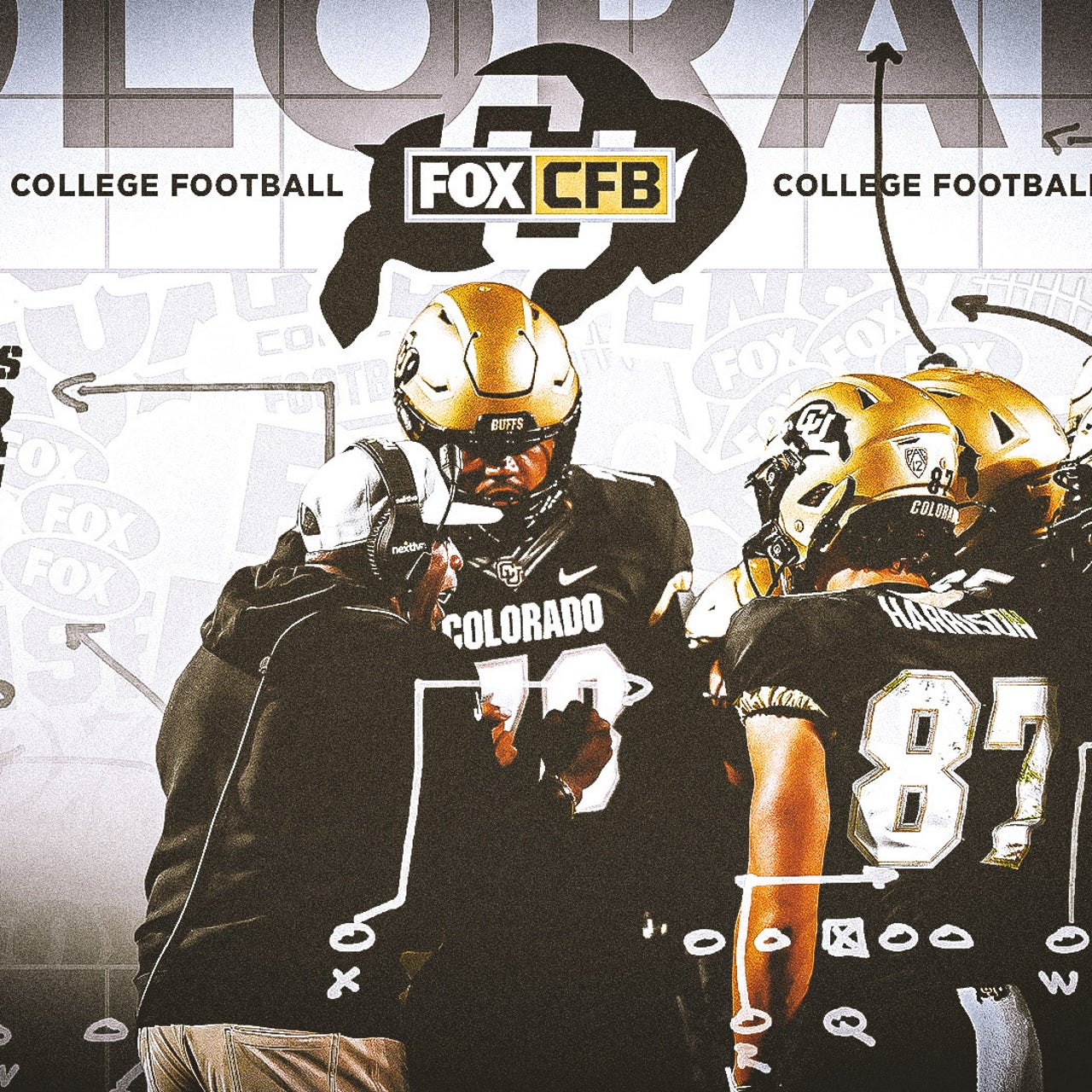 What does the L and D mean on the Colorado Buffaloes football