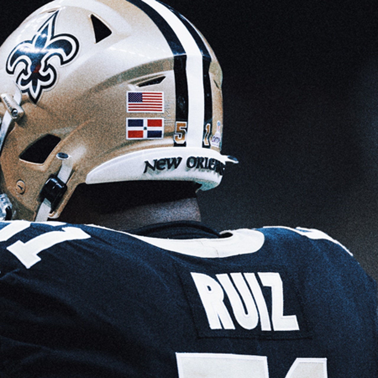 Cesar ruiz saints jersey shop