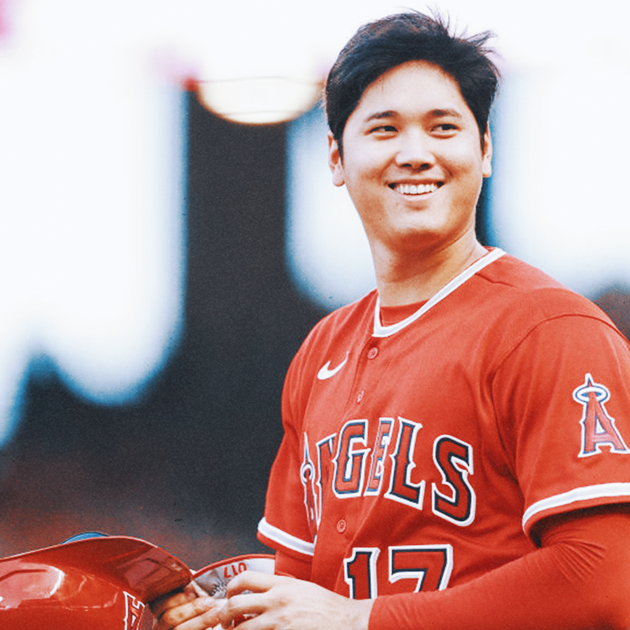 Shohei Ohtani body double finds way into Angels' team photo