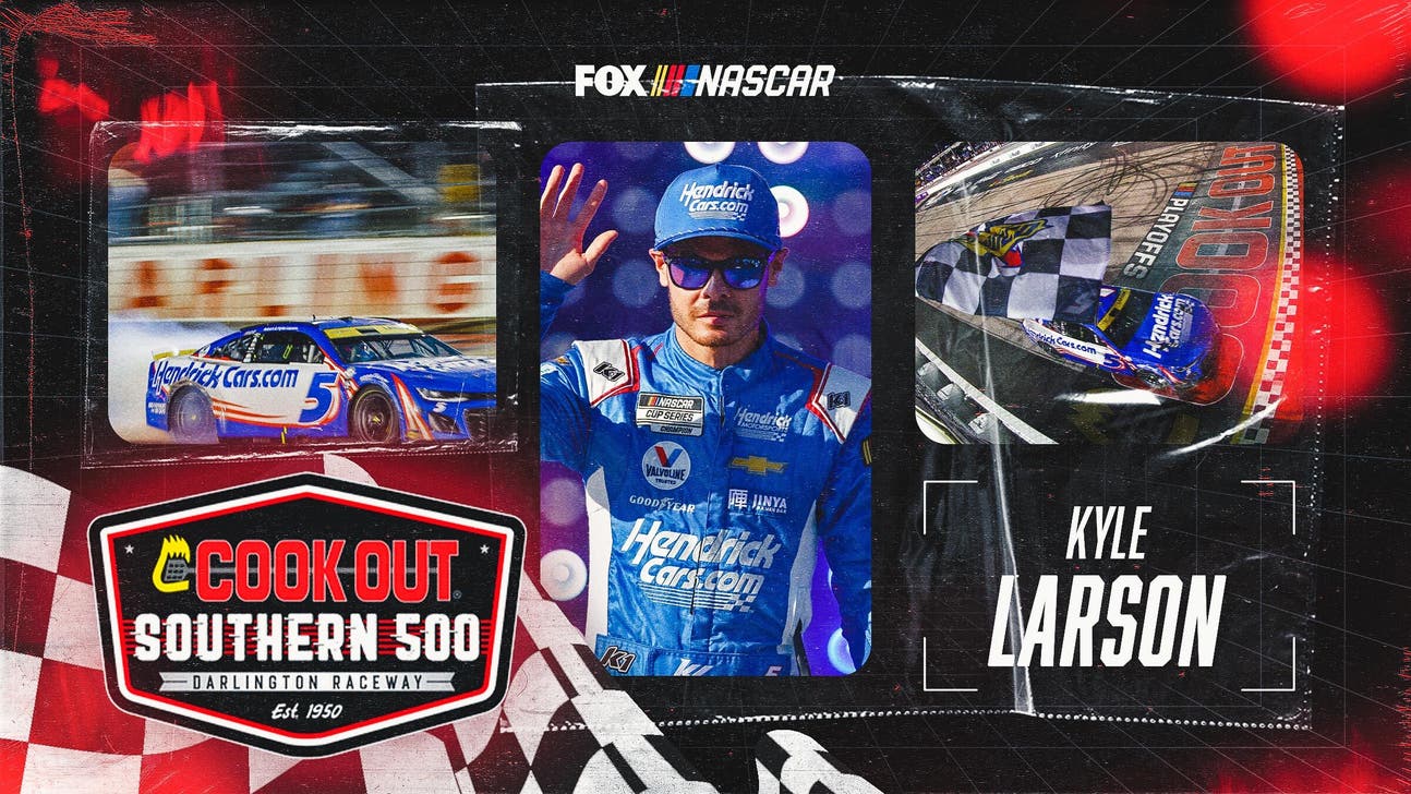 NASCAR takeaways: Kyle Larson finally wins at Darlington in playoff opener