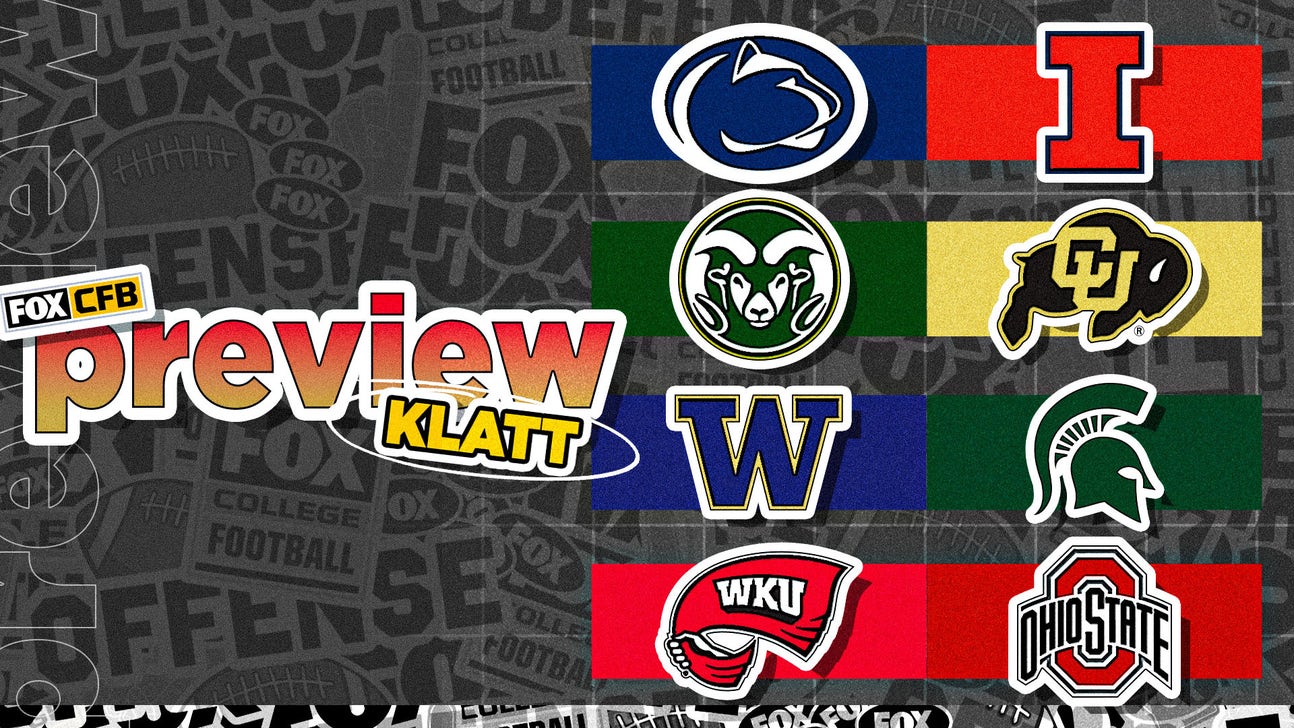 Klatt: What to expect in Penn State-Illinois, Colorado State-Colorado and more