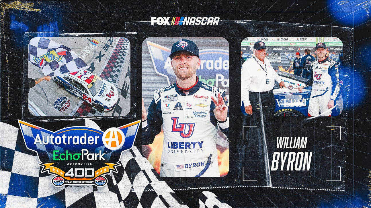 NASCAR takeaways: William Byron into Round of 8 with late surge at Texas