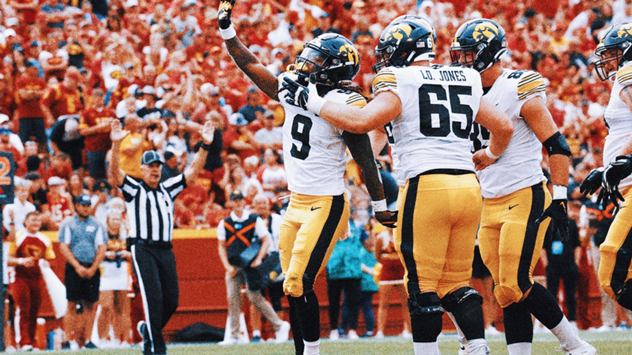 Hawkeyes reclaim Cy-Hawk Trophy after holding off Iowa St. late in 20-13 win