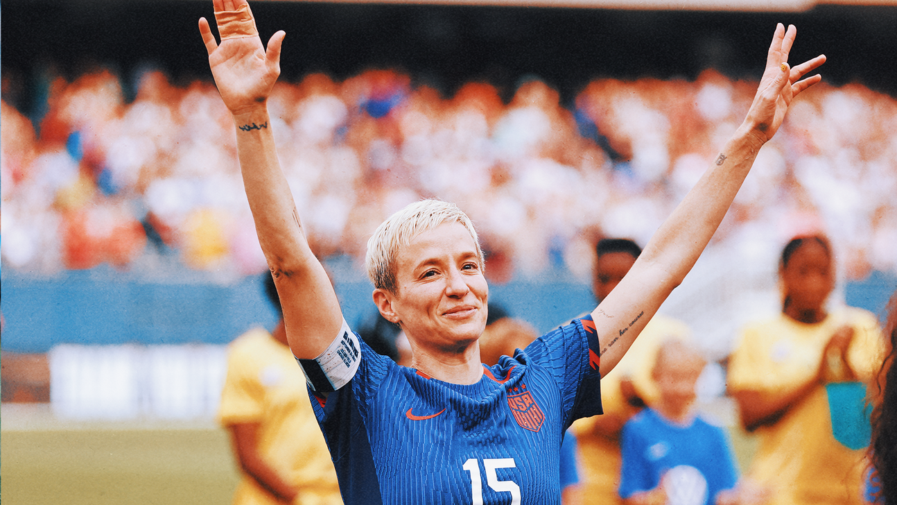 Megan Rapinoe signs off from USWNT on 'a very special night'