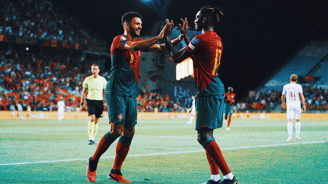 Portugal routs Luxembourg in record 9-0 win without suspended Cristiano Ronaldo