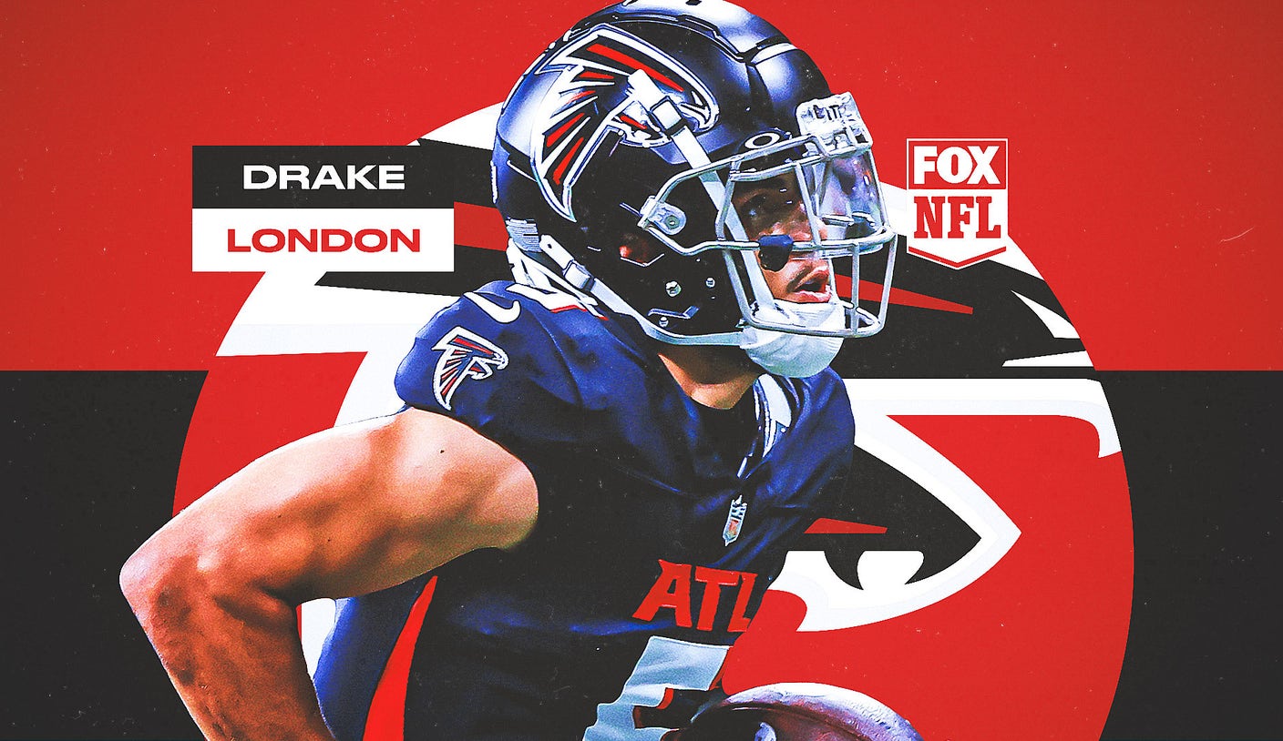Atlanta Falcons Drake London Red jersey