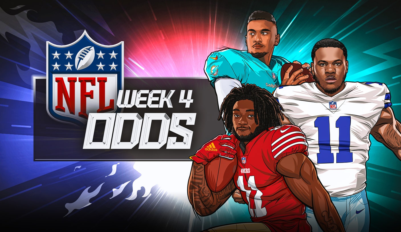 NFL Week 4 Odds and Lookahead Lines: 4 Bets to Make This Weekend