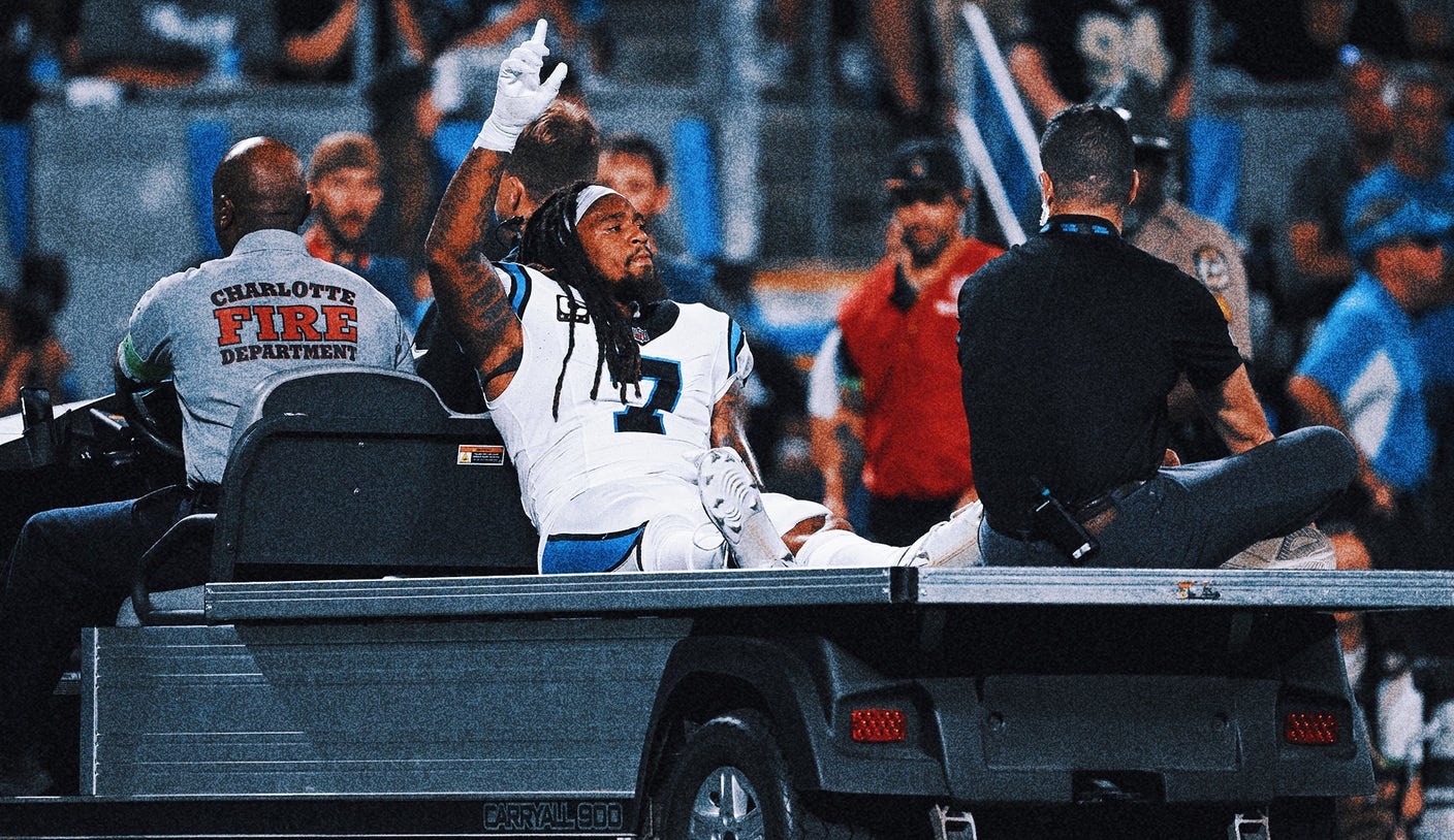 Panthers linebacker Shaq Thompson expected to miss remainder of season with  broken right leg