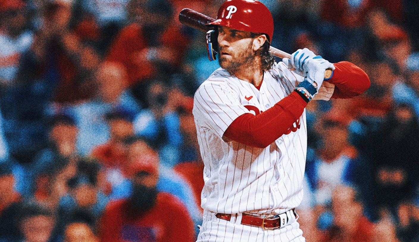 Video: Bryce Harper Throws Phillies Helmet into Stands After Angel