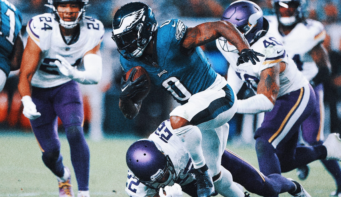 Eagles rediscover their ground game to roll past Vikings in Week 2-ZoomTech News