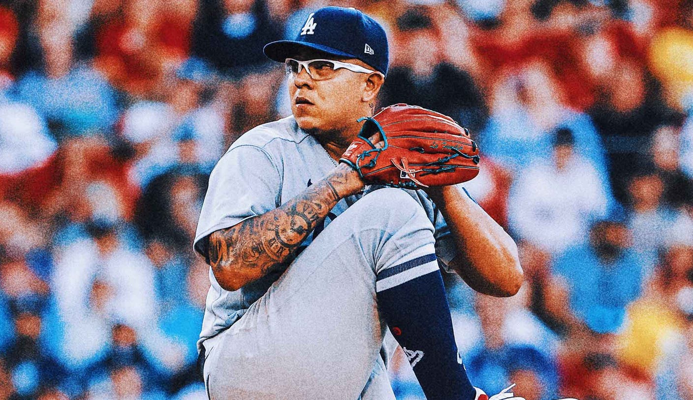 Men's Los Angeles Dodgers Julio Urias 7 2020 World Series
