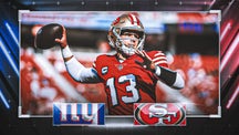 NEXT Trending Image: 49ers QB Brock Purdy burns Giants blitzes in runaway win