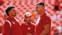 NEXT Trending Image: Mahomes after Kelce TD in front of Taylor Swift: 'Dude just does what he wants'