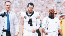 NEXT Trending Image: Saints' Derek Carr could reportedly miss time, but shoulder injury not 'serious'
