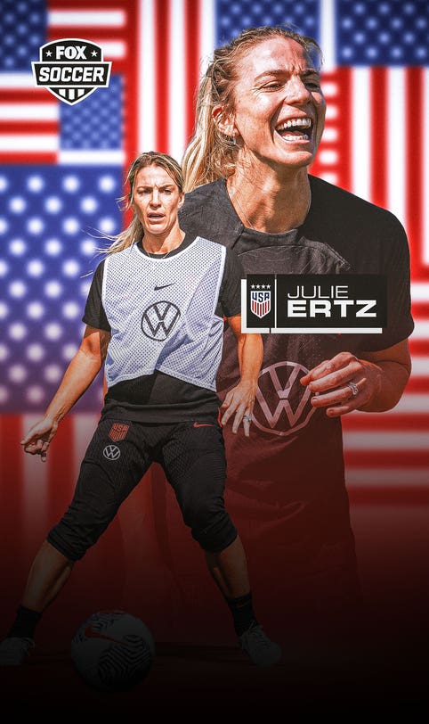 Julie Ertz ahead of final game with USWNT: 'It's not because mama can't play'