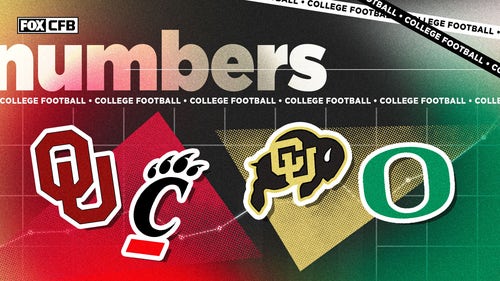 BIG TEN Trending Image: Oklahoma-Cincinnati, Colorado-Oregon, more: CFB Week 4 by the numbers