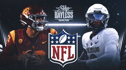 COLLEGE FOOTBALL Trending Image: Caleb Williams or Shedeur Sanders? Skip Bayless makes his pick