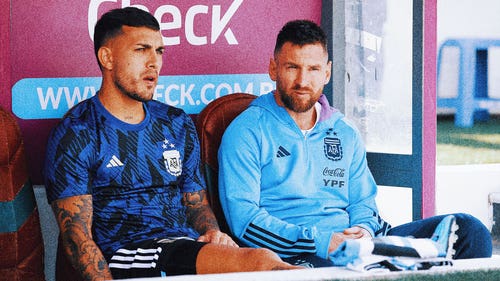FIFA WORLD CUP MEN Trending Image: Lionel Messi sits out of Argentina's World Cup qualifying match at Bolivia