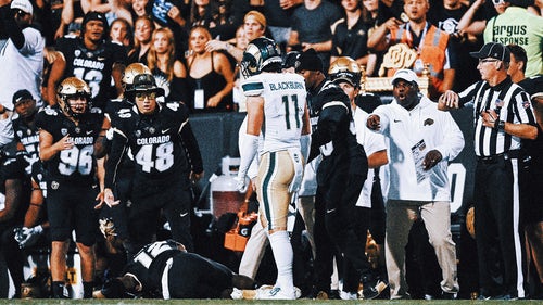 COLLEGE FOOTBALL Trending Image: Deion Sanders, Travis Hunter defend Colorado State's Henry Blackburn after death threats