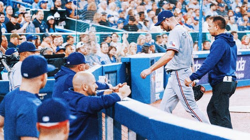 MAX SCHERZER Trending Image: Rangers' Max Scherzer (shoulder) ‘unlikely’ to pitch again in 2023
