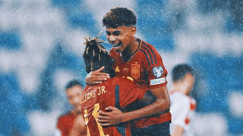 BARCELONA Trending Image: Lamine Yamal becomes youngest player to score for Spain in 7-1 rout of Georgia