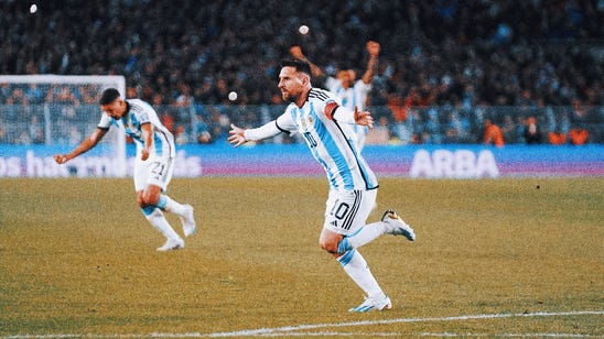 Lionel Messi scores late free kick to give Argentina 1-0 win in World Cup qualifying