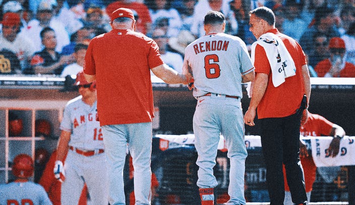 Angels star Anthony Rendon bizarrely claims his injury is a FRACTURE  despite his team reporting it as a bone bruise: 'You got to ask them