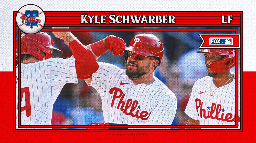 Kyle Schwarber sets HR mark, Phillies down D-backs in Game 5