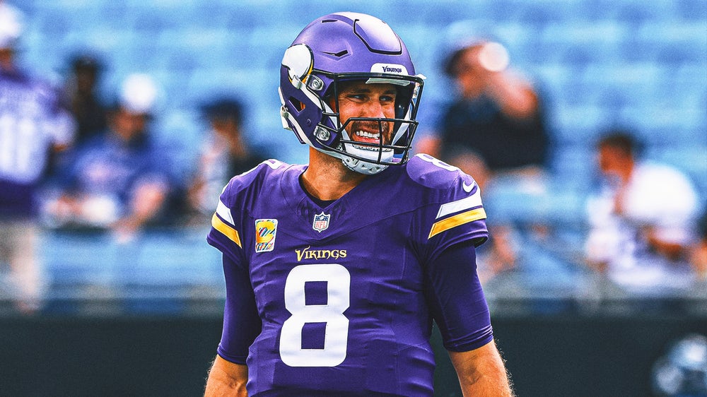 New Vikings Starter Is Ready to 'Crank That Thing Up'