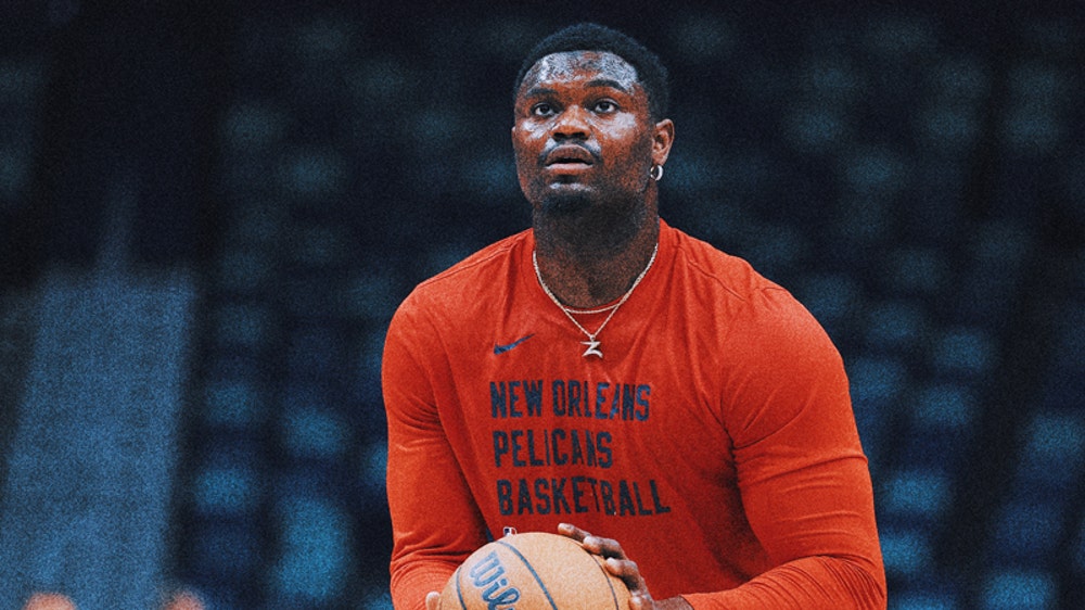 Zion Williamson makes first appearance in an NBA game since