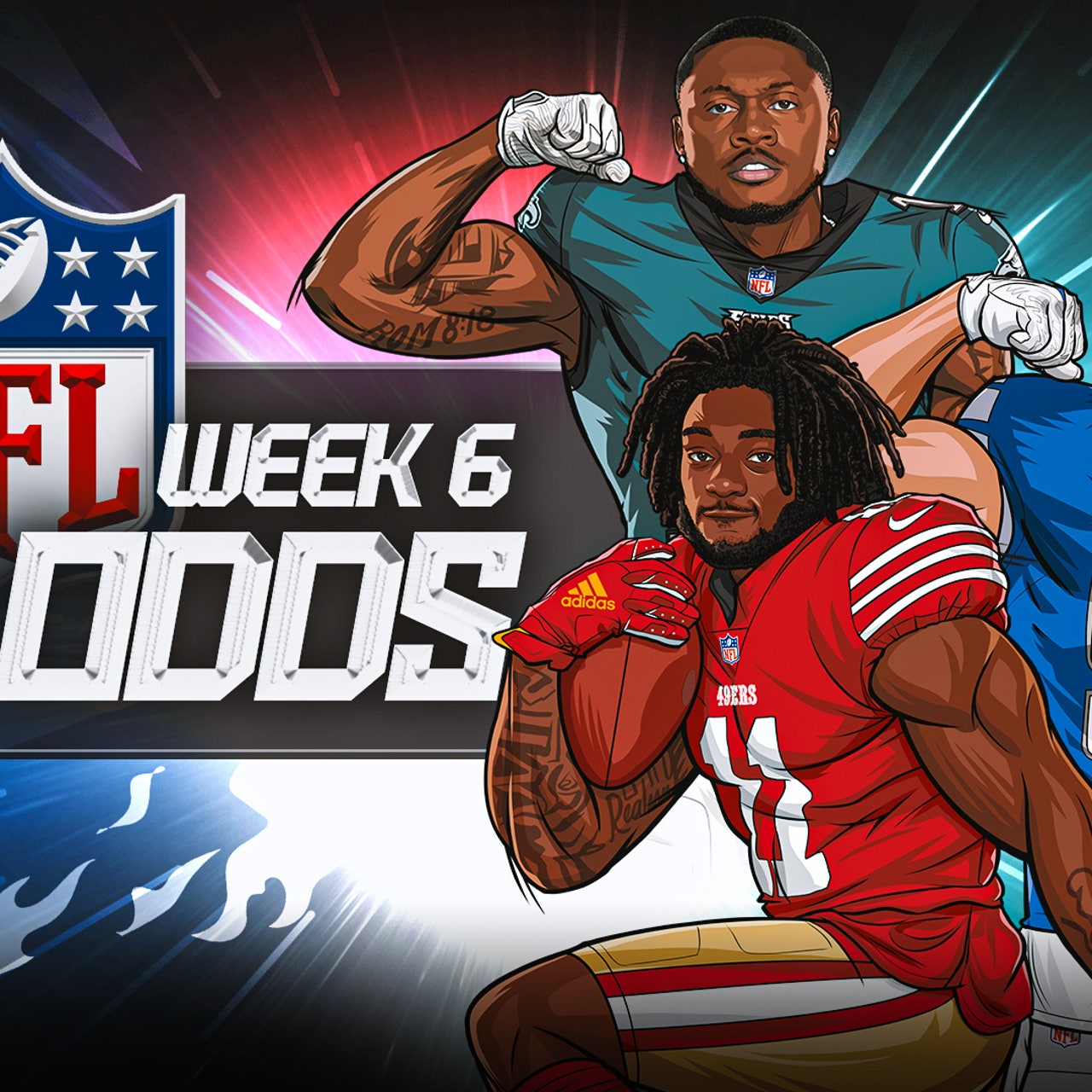 Nfl odds week 6 sale