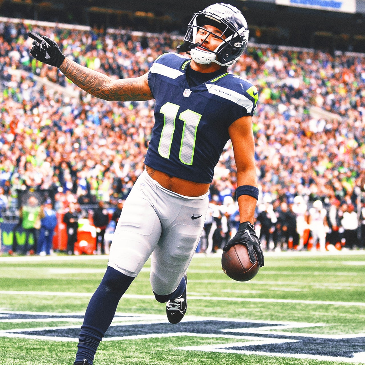 Seahawks' rookie WRs shine in win over Cardinals with DK Metcalf