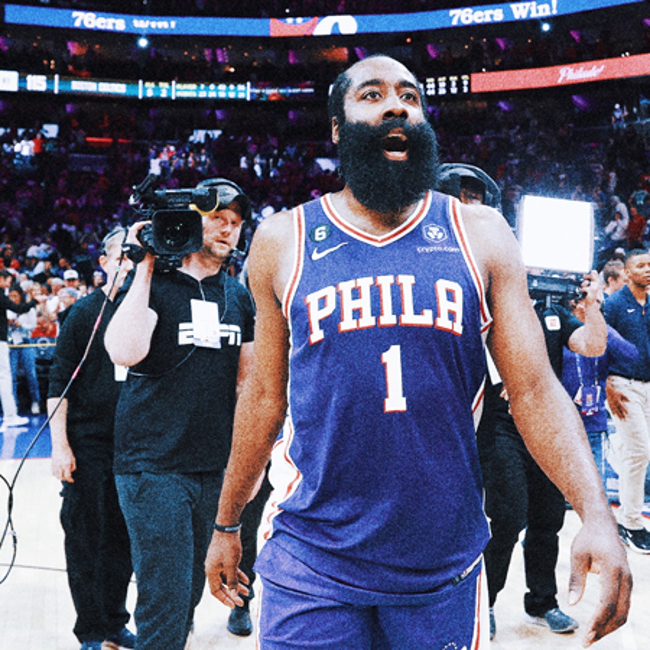 Does James Harden feel the pressure? 'No  I'm ready to hoop