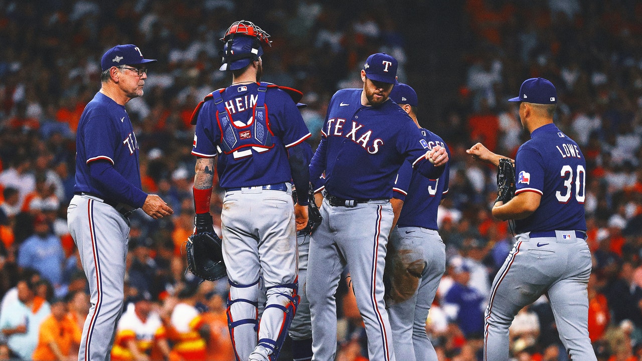 Rangers' Jordan Montgomery strikes out six over 6.1 scoreless