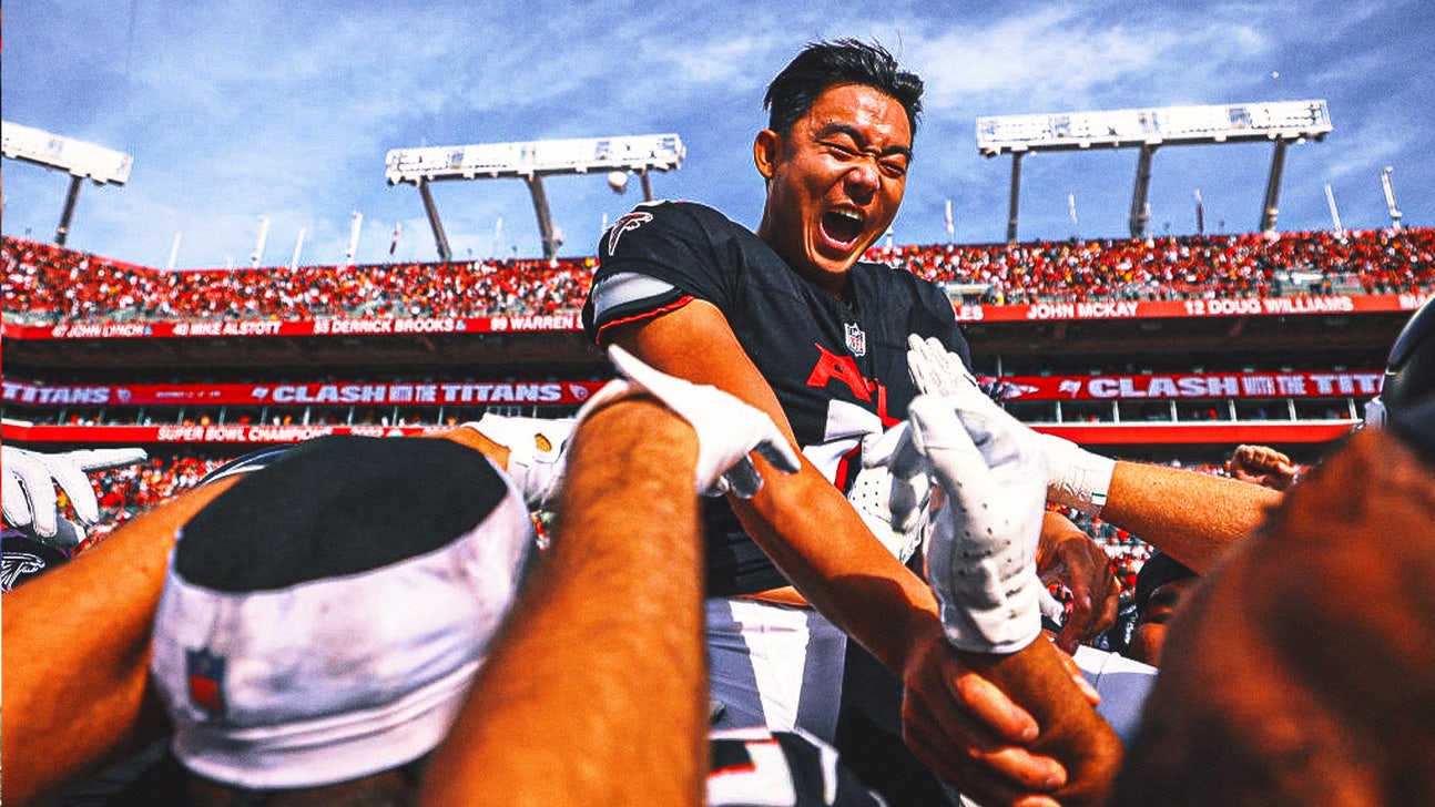 Despite three red-zone fumbles, Falcons still beat Bucs to grab first place