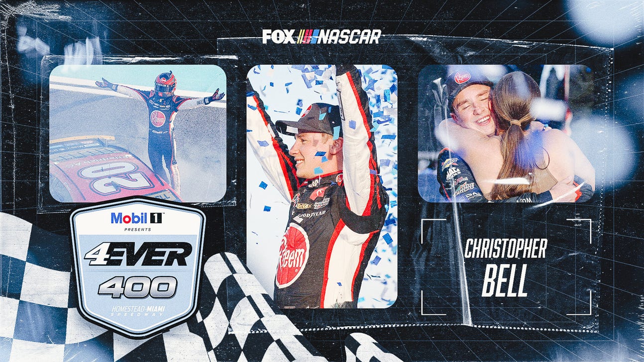 NASCAR takeaways: Christopher Bell joins Kyle Larson in Championship 4
