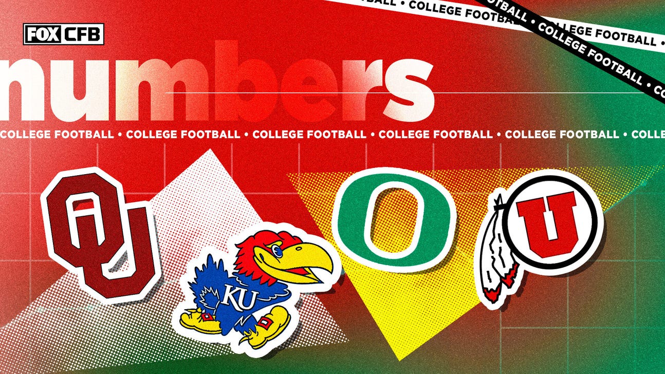 Oklahoma-Kansas, Oregon-Utah, more: CFB Week 9 by the numbers