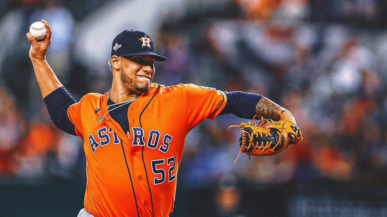 Astros' Bryan Abreu suspended 2 games; MLB says he intentionally hit Adolis García