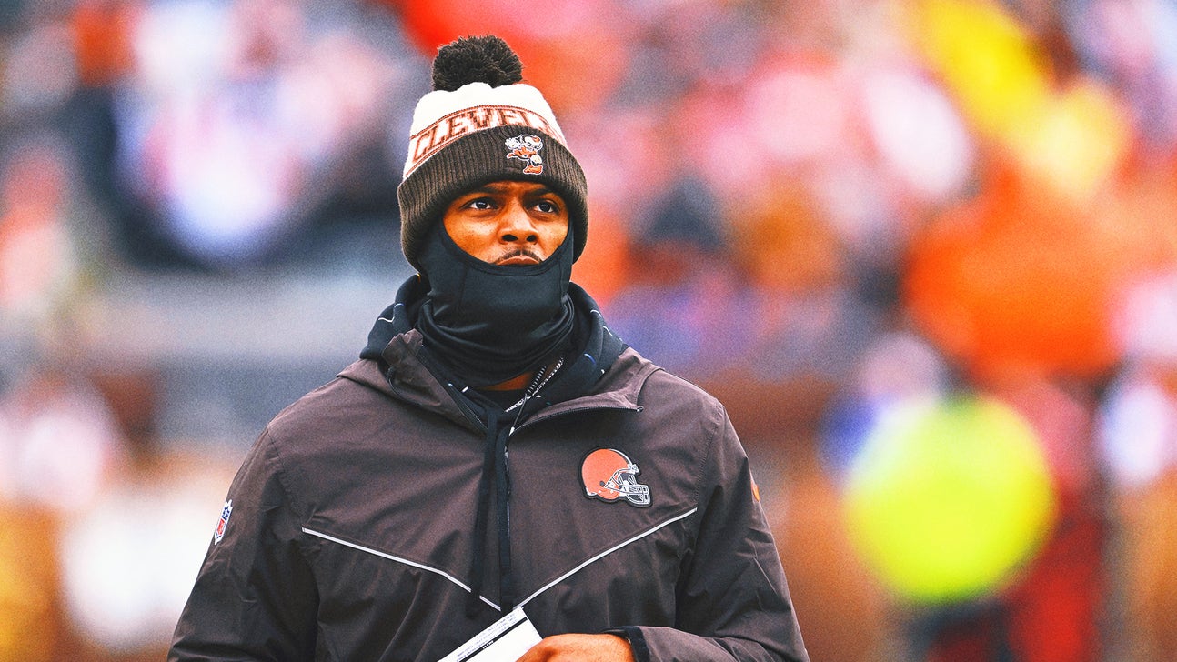 Browns QB Deshaun Watson can't put timeline on return from shoulder injury