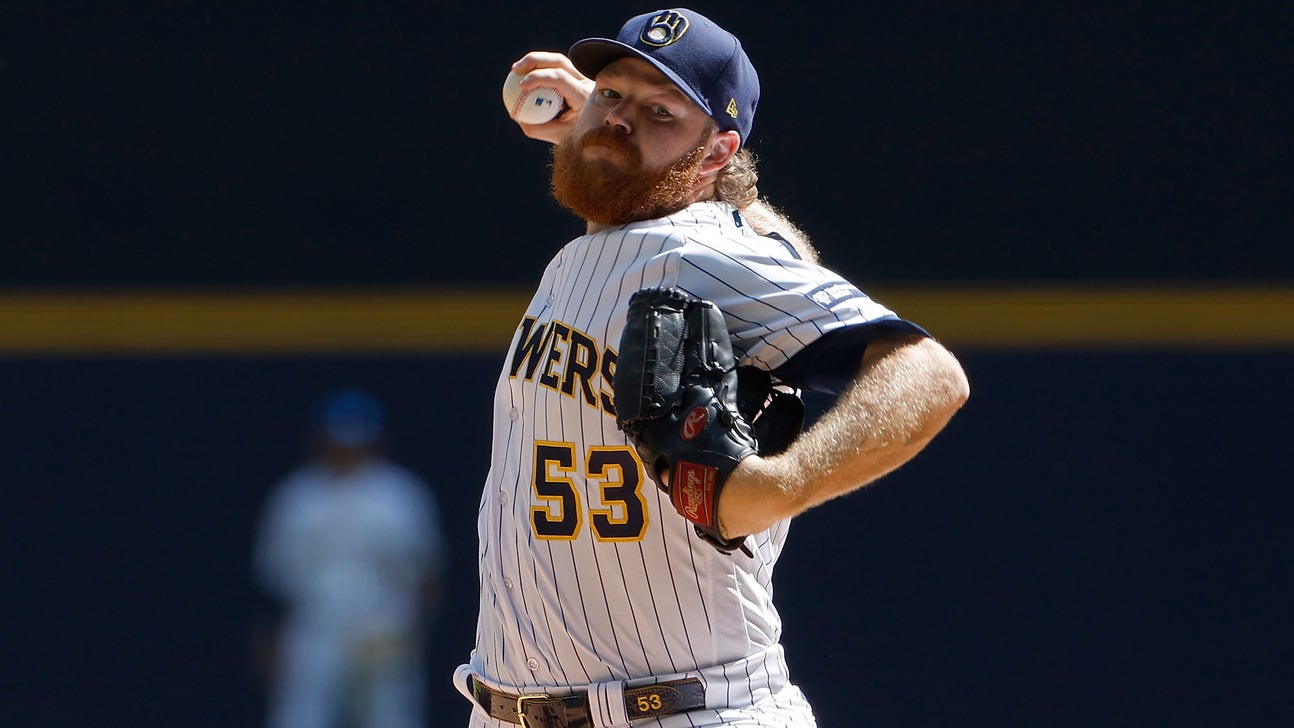 Brewers' Brandon Woodruff (shoulder) will miss wild-card series vs. Diamondbacks
